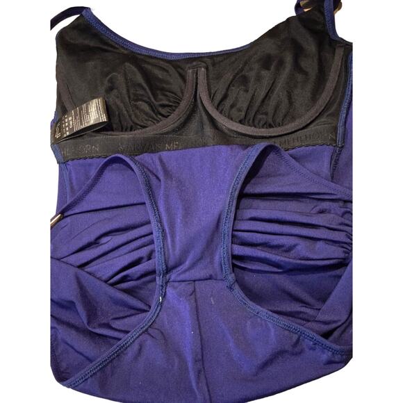 Maryan Mehlhorn Elements Tank Fullpiece, Sodalite 234 Navy Blue, Size 8, Cup B - Picture 8 of 8